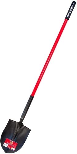 Bully Tools 14-Gauge Long Handle Round Point Shovel