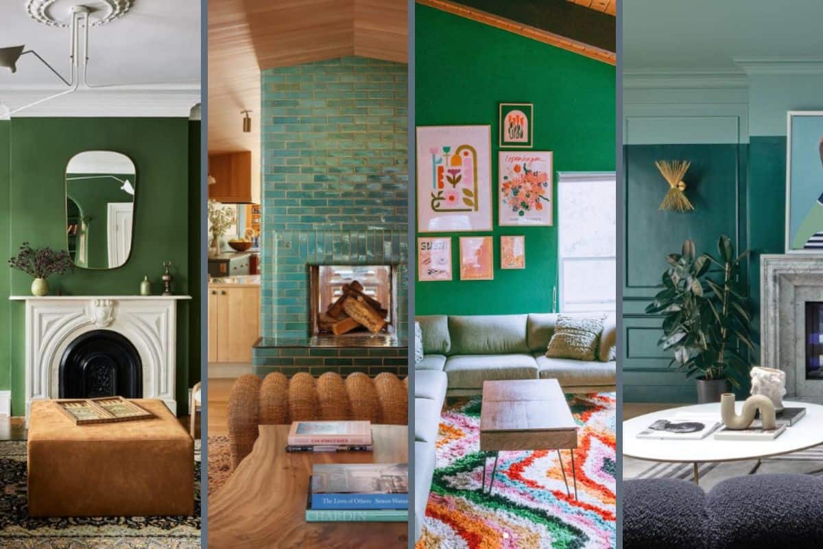 Green Living Room Ideas