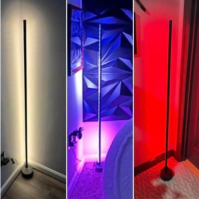 Smart RGB LED Lightstick Corner Floor Lamp